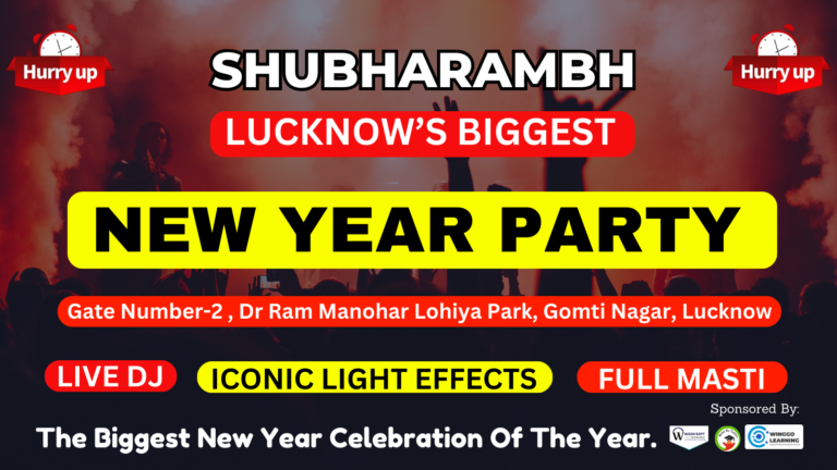 New Year Party in Lucknow – ShubhAarambh2025!