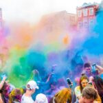 लाइव पंजाबी ढोल पर नाचते लोग – Best Holi Event in Lucknow
